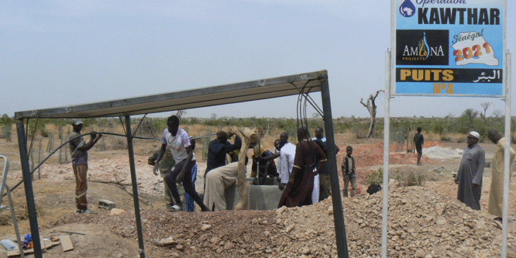 Tamba : Le Puits N°4 de Amana Projects Sénégal, mis en service à Kandéry