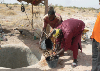 Tamba : Opération Kawthar de « Amana Projects Sénégal », l’eau jaillit au puits N°4 de Kandéry