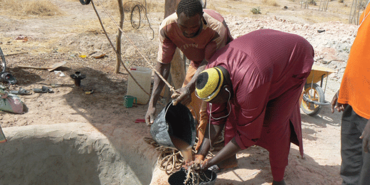 Tamba : Opération Kawthar de « Amana Projects Sénégal », l’eau jaillit au puits N°4 de Kandéry