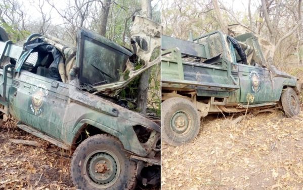 Un véhicule militaire saute sur une mine, 1 mort et 5 blessés