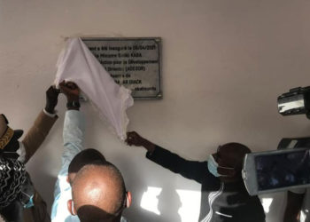Tamba : Me Sidiki Kaba inaugure la salle polyvalente construite par ADESOR à l’école Sada Maka Sy