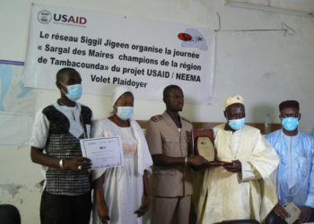 Tamba: « Maires champions de la région de Tamba »/ Le Maire de Moudéry, soutenu par Eiffage, remporte la palme du département de Bakel