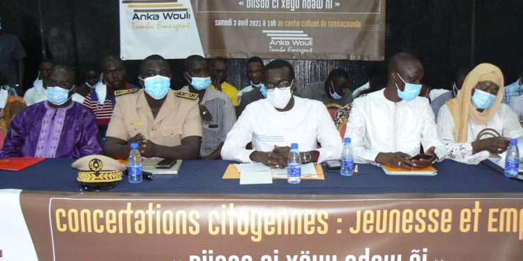 Tamba : Le DG Mamadou Kassé et « Anka Wouli » en  concertation citoyenne sur Jeunesse et emploi