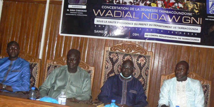 Tamba: Concertation « Wadial Ndaw Gni » du Conseil départemental de la jeunesse sur l’employabilité des jeunes