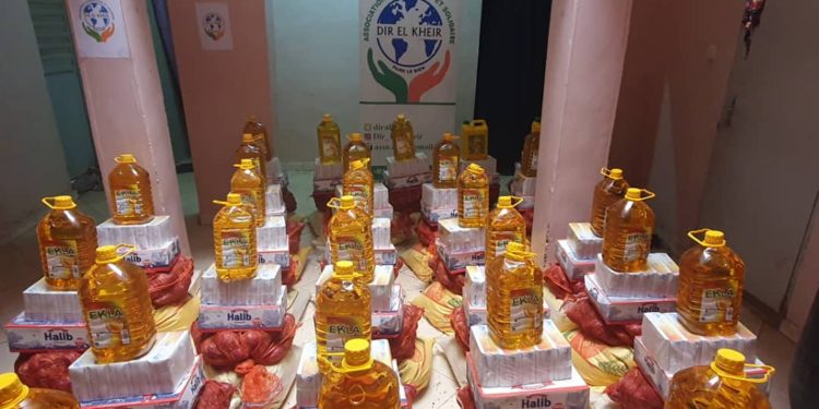 Ramadan 2021 à Tamba : L’Association « Dir El Kheir » distribue des colis alimentaires aux nécessiteux