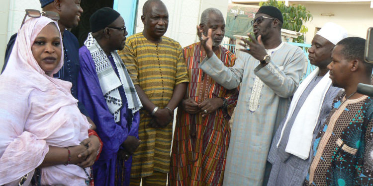Tamba : La Synergie des Actions Citoyennes pour la construction de l’Université du Sénégal Oriental (USO) rencontre l’Imam Ratib