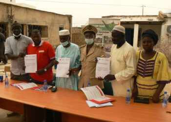 Tamba: Convention ActionAid-fédération Yakaar Niani Woulli/Des femmes appuyées en semences d’arachide et engrais organique