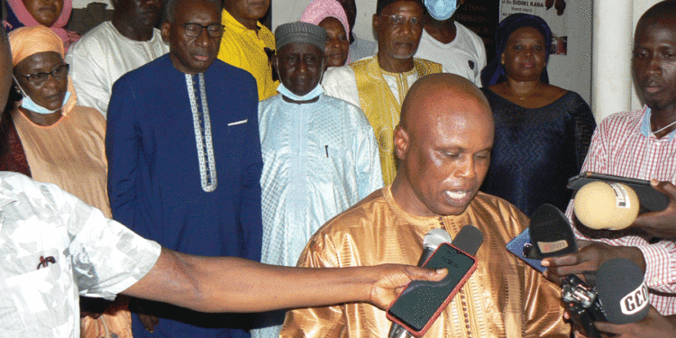 Locales 2022 : Mairie de Tamba/La candidature de Sidiki Kaba portée par des responsables de BBY (Document)