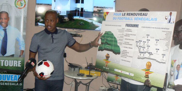 Election FSF: Mady Touré s’engage pour le renouveau du football sénégalais