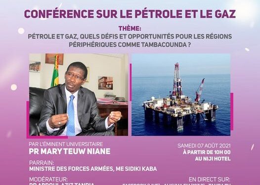 Communiqué du Groupe Alkuma: Conférence sur le pétrole et le gaz à Tambacounda