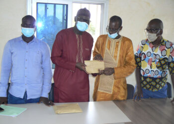 BFEM 2021 à Tamba : Le Ministre Sidiki Kaba met une enveloppe de 1.450.000f/8 sacs de riz/pour la restauration des candidats