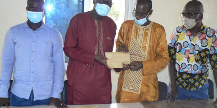 BFEM 2021 à Tamba : Le Ministre Sidiki Kaba met une enveloppe de 1.450.000f/8 sacs de riz/pour la restauration des candidats