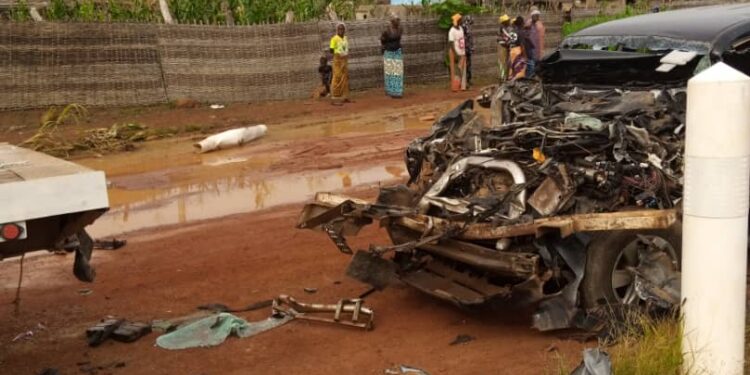 Tamba: L’Honorable Député Moustapha Guirassy de Kédougou victime d&rsquo;un accident sur la route de Dialacoto, son chauffeur grièvement blessé