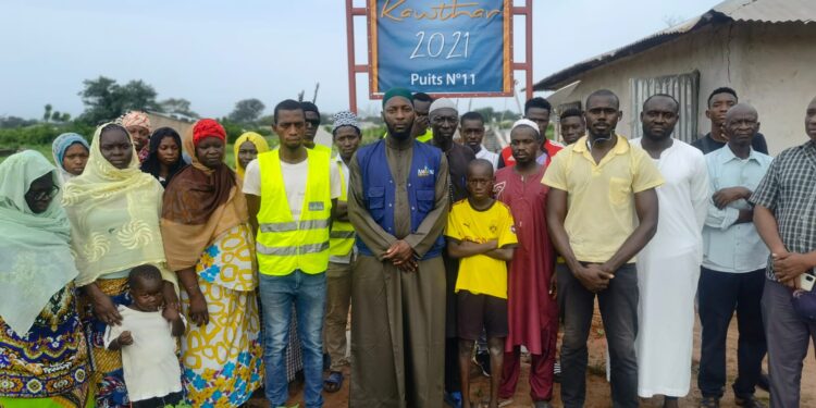 Accès à l’eau au Sénégal: L’association « Amana Projects » lance les travaux de forage du puits N°11 à Bignona