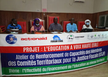 Tamba : Forum Civil/ Les Comités Territoriaux pour la Justice Fiscale (CTJF) se penchent sur l’effectivité du financement de l’éducation au niveau territorial.