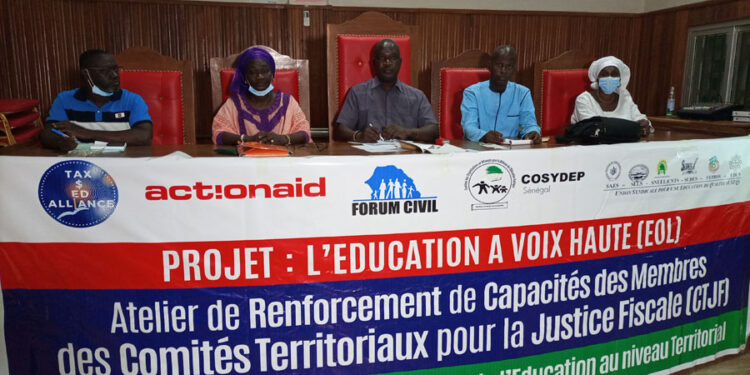 Tamba : Forum Civil/ Les Comités Territoriaux pour la Justice Fiscale (CTJF) se penchent sur l’effectivité du financement de l’éducation au niveau territorial.