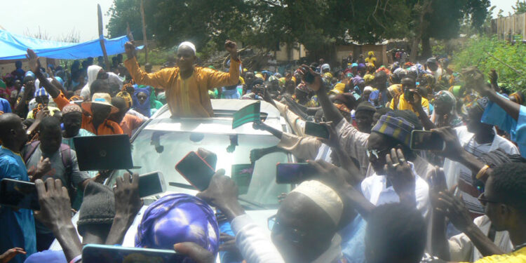 Tamba-Niani Toucouleur : Sargal/Les populations de Lamma Samba réserve un accueil chaleureux au Maire Seydou Bâ