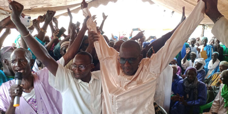 Kouthiaba Wolof/Koumpentoum : démonstration de force/2e mandat/Le Maire Abdoulaye Bâ investi par les populations