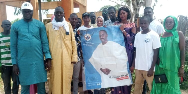 Locales 2022 à Tamba : le parti MPR affûte ses armes et présente son candidat pour la commune de Koulor.