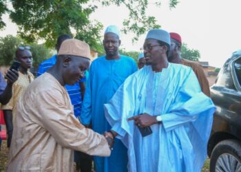 Koumpentoum : Décès de l&rsquo;épouse du maire de Kahène, Mamadou Kassé a présenté les condoléances du chef de l&rsquo;État à Mamady Thiam.