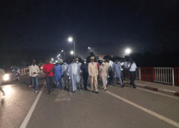 Tamba/RN1: 5 km linéaires éclairés/Le Gouverneur et le Député Maire procèdent à la mise en service des lampadaires