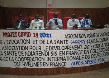 Lutte contre Covid-19 à Tamba : L’association pour la promotion de l’éducation et de la santé (APES) en sensibilisation pour la riposte.