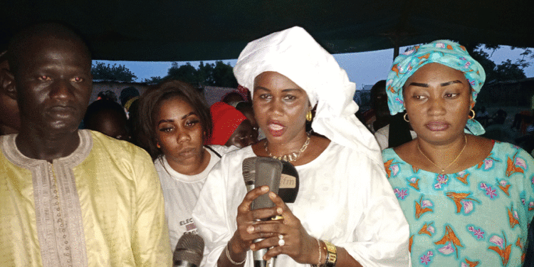 Locale 2022 à Koumpentoum : Madame Yama Top déclare sa candidature à la Mairie, pour apporter le changement et le développement de la ville