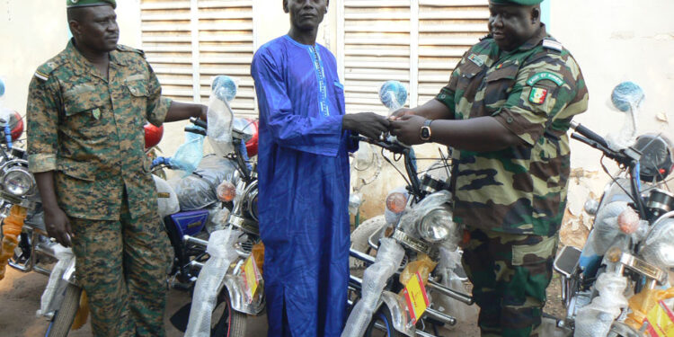 Tambacounda: Le CIVGF de la forêt aménagée Tamba-Nord dote ses surveillants de motos
