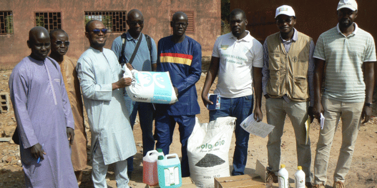 Tamba : FAO appui les producteurs de l’APROVAG en intrants pour plus de 12 millions de francs Cfa