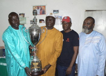 Finale 2021 de la coupe du Maire de Tamba : Le Député Maire Mame Balla Lô remet les équipements sportifs à L’ODCAV