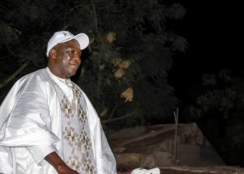 Locales 2022 à Tamba : (Publireportage)/Photos/le candidat Papa Banda Dièye à la rencontre des populations de la commune