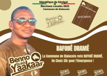 Locales 2022 à Dialacoto : Le Maire Bafodé Dramé, décline ses orientations pour le 2e mandat