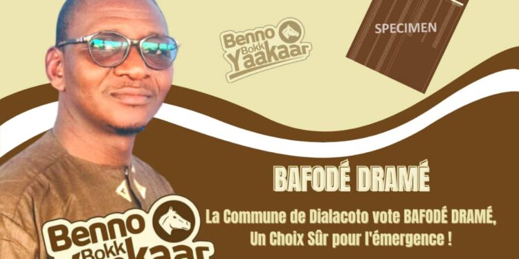 Locales 2022 à Dialacoto : Le Maire Bafodé Dramé, décline ses orientations pour le 2e mandat
