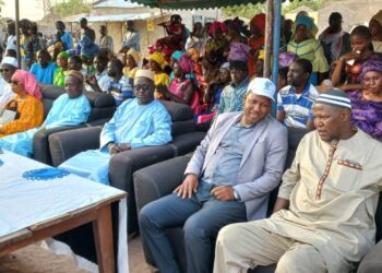 Commune de Kahéne : « Sargal » Mamady Thiam, les populations offrent un meeting de remerciements à leur Maire réélu