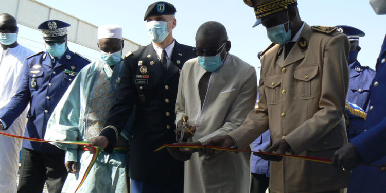 Tambacounda: Une unité de scanner mobile de la gendarmerie inaugurée par le MFA Me Sidiki Kaba, à Touba Fall