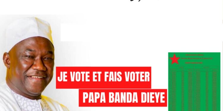 Locales 2022 à Tamba : Voici le programme de Papa Banda Dièye pour la maire