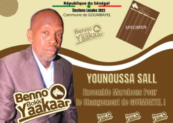 Locale 2022 à Goumbayél : Le Maire Younoussa Sall, candidat BBY pour une commune viable (Programme).