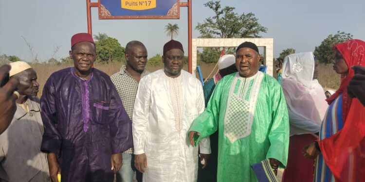 Amana Projects : Le puits N°17 du village de Tébi (Bignona), mis en service