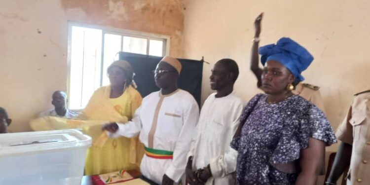 Kahéne : Mamady Thiam officiellement installé/Le Maire décline ses grands projets