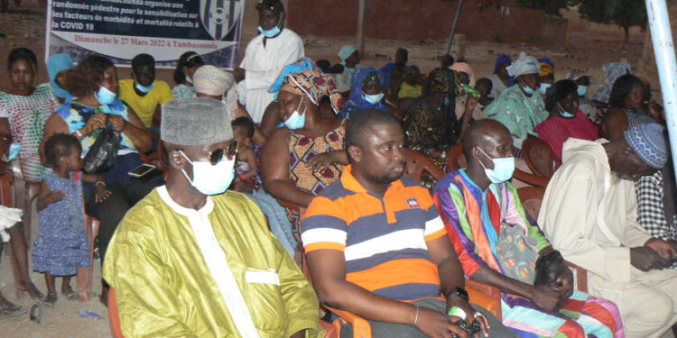 Covid-19 à Tamba: L’ASC Gourél Diadié sensibilise contre les facteurs de morbidité et de mortalité