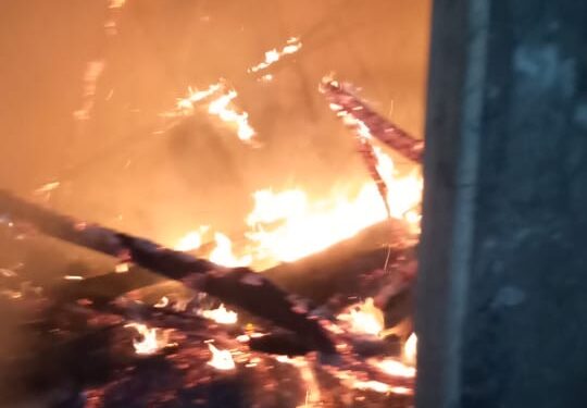 Tamba&nbsp;: Incendie au village de Simbani Mamoudou/Le domicile des enseignants réduit en cendres