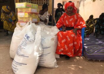 Koumpentoum : L’Apériste Yama Top distribue des kits alimentaires et offre un « Ndogou » aux populations/Poste de Député/Elle annonce sa candidature…