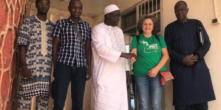 Tamba: Séjour ONG « Maman Africa Humanitaria »/Le Maire Papa Banda Dièye pour un projet « Tamba Ville verte »/Pavage d’artères…