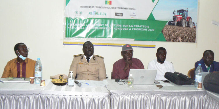 Tamba-Kédougou: Atelier zonal de mécanisation agricole pour améliorer la productivité des systèmes de production et étendre les superficies