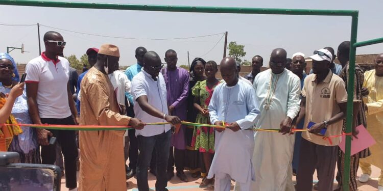 Tamba : Inauguration d’infrastructure sportive du CEM Abattoirs/L’association Cœur d’Afrique et d’ailleurs met 10 millions pour améliorer la pratique du sport