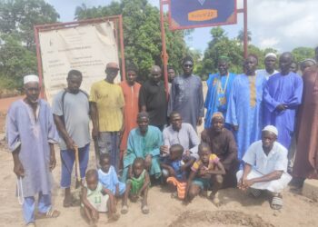 Amana Projects : Les travaux de forage du puits N°22 de Nguindir (commune de Bambali) sont lancés