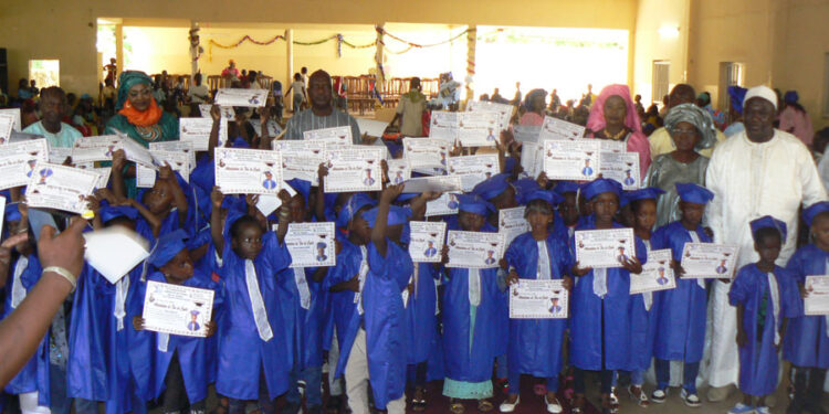 Tamba : L’école d’application maternelle municipale en pleine fête de fin d’année/Le Maire Papa Banda Dièye, parrain, se félicite