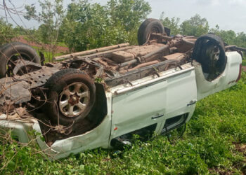 Tamba : Accident/un véhicule du cortège du gouverneur fait un tonneau/5 blessés