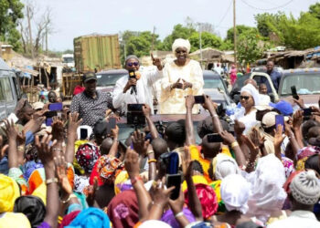 Mimi Touré (BBY) à Dialacoto/Les femmes derrière le Maire Bafodé Dramé, pour une victoire éclatante