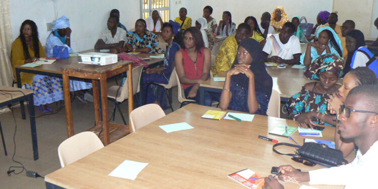 Tamba : Leadership transformationnel féministe/Le CCF forme les cellules de jeunes leaders